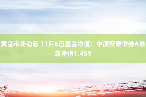 黄金市场动态 11月6日基金净值：中原安康债券A最新净值1.459