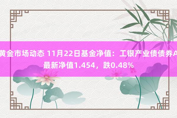 黄金市场动态 11月22日基金净值：工银产业债债券A最新净值1.454，跌0.48%